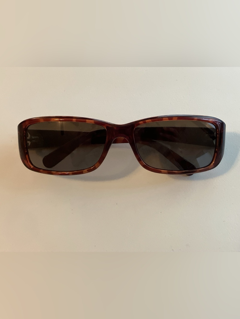 •SOLDVintage 90s CK Calvin Klein Tortoise Shell Square Rectangle Sunglasses•SOLD - Picture 3 of 13